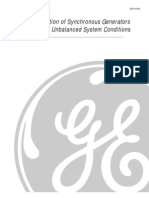 Ger-4008 Protection of Synchronous Generators During Unbalanced System Conditions