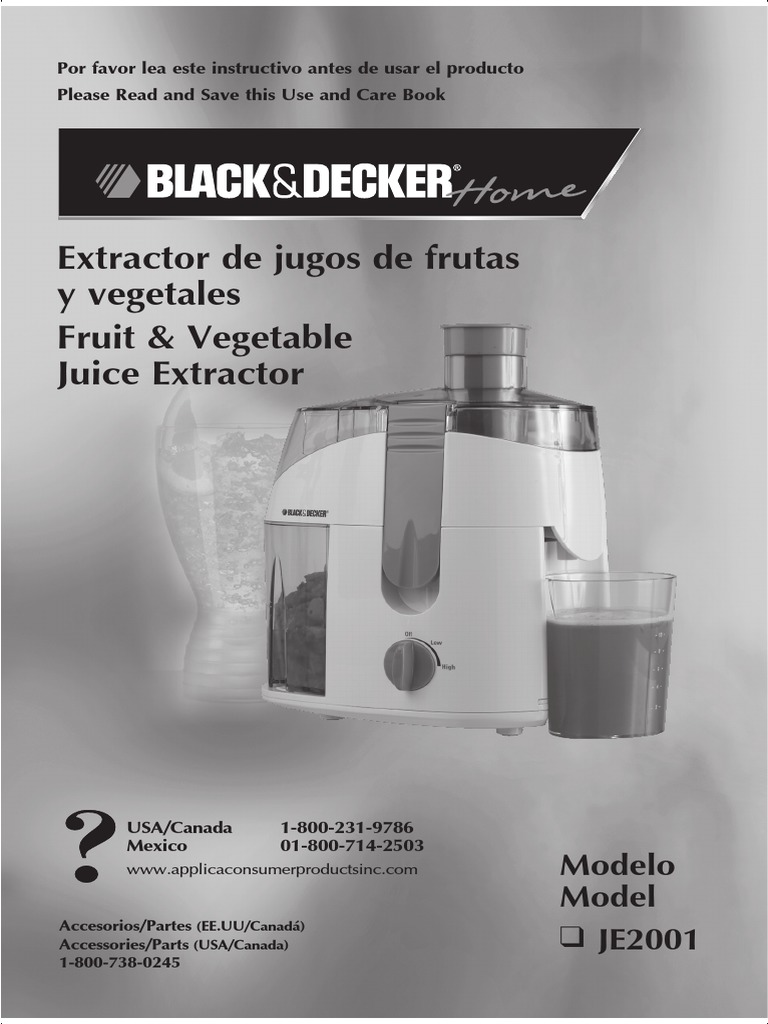 Plaza Lama - Con tu extractor de jugo Black and Decker