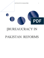 Bureauracy of Pakistan