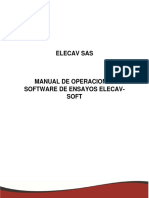 Manual de Operacion ELECAV-SOFT