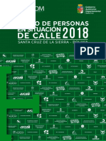 2 1 2019 Censo de Personas en Situación de Calle