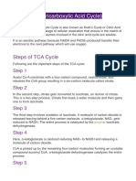 Tca Cycle