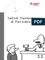 Teknik Pembuktian Di Persidangan