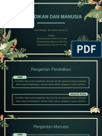 Pendidikan Dan Manusia