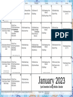 January Calendar