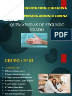 Quemaduras de 2do Grado GRUPO 3