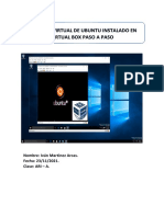 Creación de una máquina virtual Ubuntu con VirtualBox