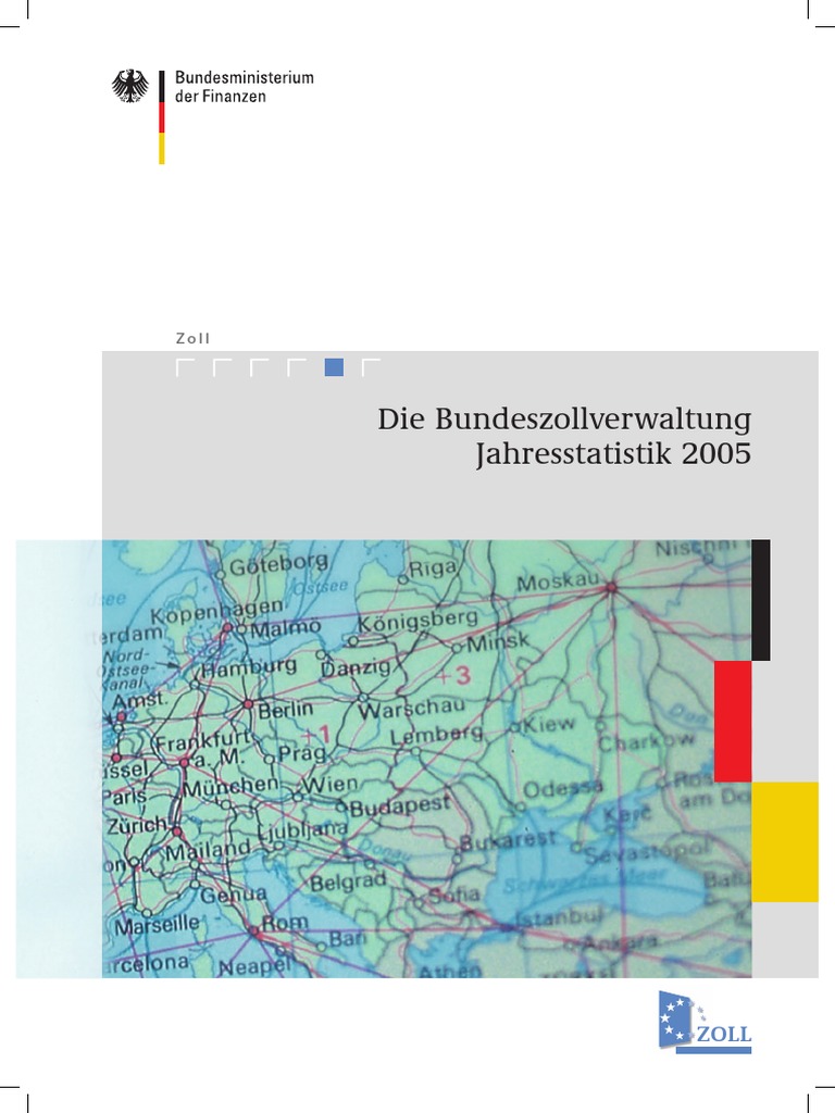 Bundeszollverwaltung Jahresstatistik 2005 PDF