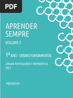 Livro Do Professor - Aprender Sempre - Volume 2