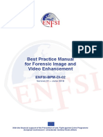 Best Practice Manual For Forensic Image and Video Enhancement