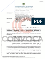 Medida Cautelar Otorgada Por El Superior Tribunal de Justicia de Brasil A Ollanta Humala