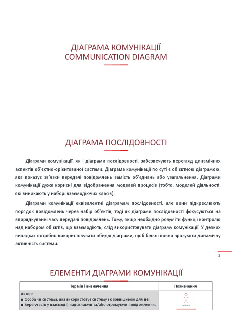 Communication Diagram | PDF