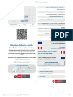 MINSA - Carnet Vacunación UE Rainer