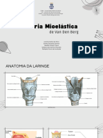 Teoria Mioelástica de Van Den Berg - Apresentação