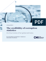 The Credibility of Corruption Statistics