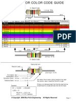 Resistor Color Code Charts for EVoteTechnology World Wide Network -Michael E. McKinzy, Sr. -01-12-2023