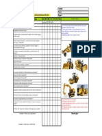 Check List Maquinaria Pesada