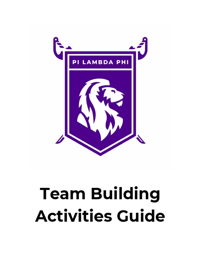 Team Building Activities PDF