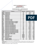 Lista de Precios Comercial Nov