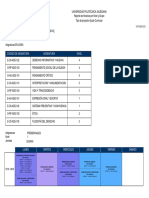 Horario Carrera 1025 11 60 A DERECHO - PROYECTO - NUEVO - 2020