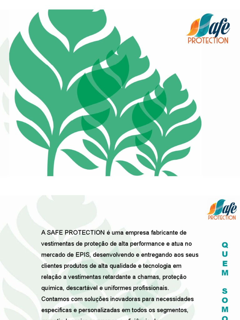 Apresentação Safe Protection-22 | PDF | Química | Natureza