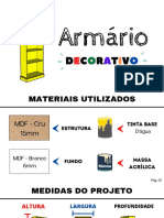 Projeto Armário Decorativo