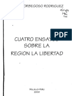 Cuatro Ensayos Sobre La Región La Libertad: 0K3Eg050 Rodríguez