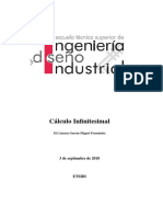 Cálculo Infinitesimal Funciones Límites Derivadas Integración