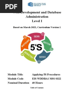 Module 01 Applying 5S Procedures Remedan