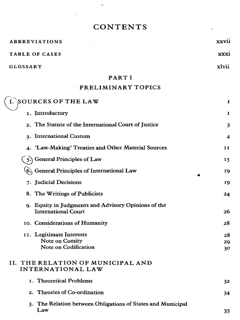 ) Sources Abbreviations Table of Cases Glossary PDF Territorial