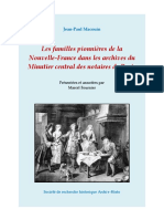 Actes Notaries Des Pionniers de Paris