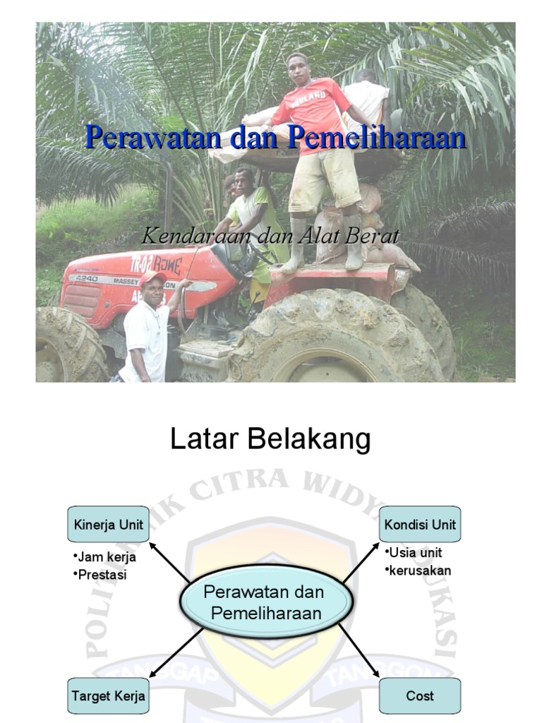 AI untuk pekerjaan berat dalam pemeliharaan alat berat