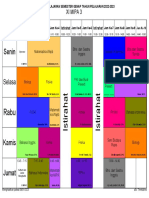 SMAN1SUBANG Jadwal Pelajaran Semester Genap 2022-2023 XI MIPA 3