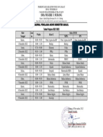 Jadwal PASganjil