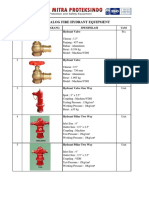 List Katalog Fire Hydrant