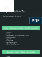 Argumentative Text 4.9E