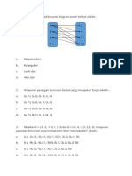 Latihan Soal Relasi Fungsi