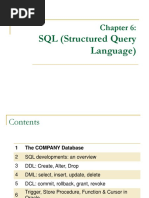 Chapter - 6 - SQL