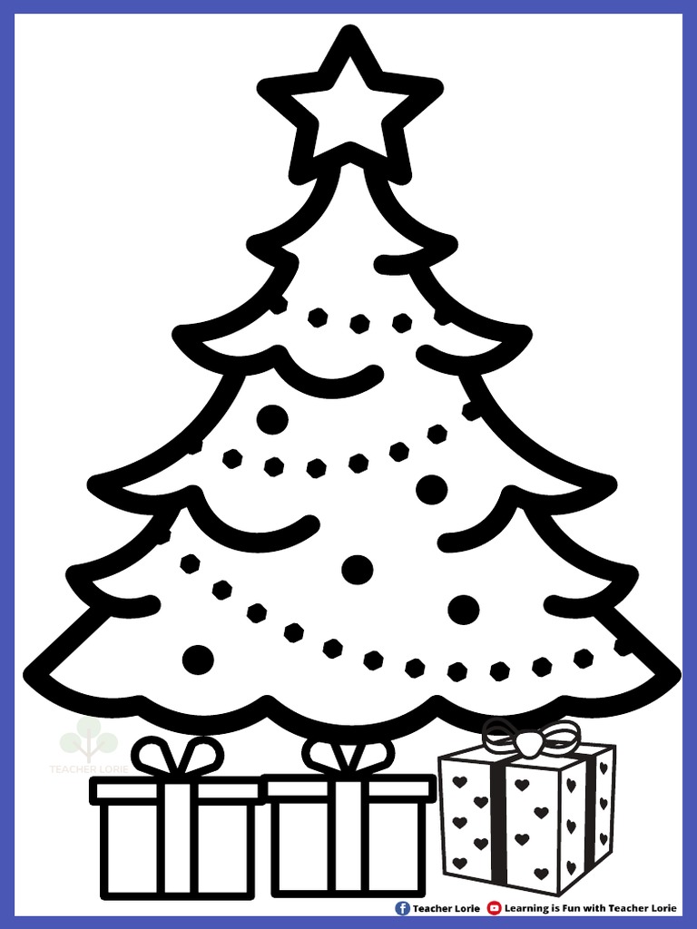Christmas Coloring Page | PDF
