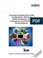 CSS 11 - Module 4 - OH&S Guidelines Wiring Diagram - No Answer