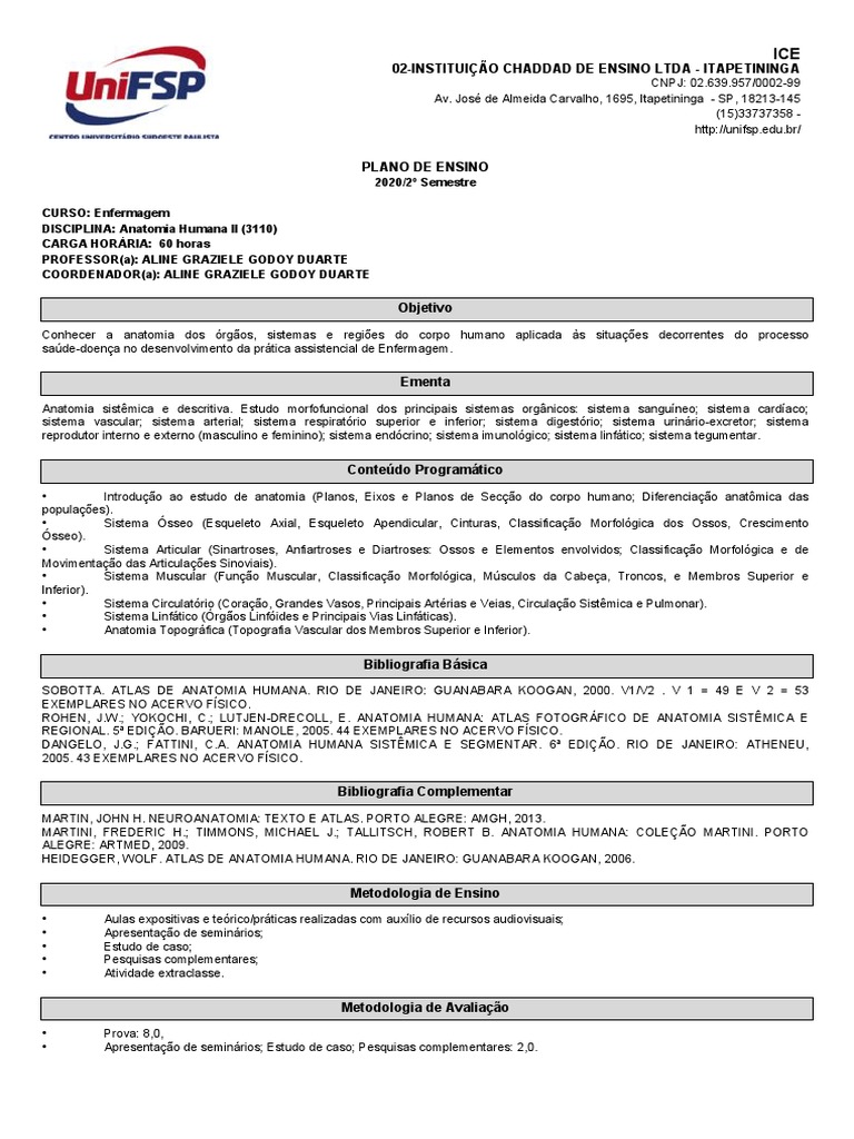 Anatomia Humana Ii Pdf Anatomia Sistema Circulatório