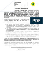 1.2.5.politica de Seguridad Vial