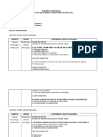 Desarrollo Del Plan Anual de Mate