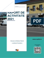 Raport Activitate DSP HD 2021