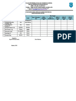 Daftar Hadir Panitia