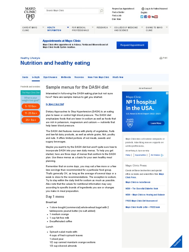 sample-menus-for-the-dash-diet-mayo-clinic-pdf-dash-diet-fat