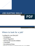 Session 4 - Job Hunting Skills