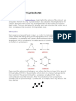 Cycloalkane Nomenclature Guide