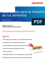 Lubricantes para La Industria de Alimentos - Final