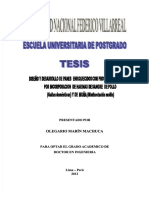 Tesis-De Panes Con Harian de Sangre-De-Pollo